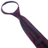Corbata de Hombre Atada a Mano de 6 cm Corbata con Cremallera sin Nudo de 8 cm Negocios Formal de Gama Alta Fácil de Tirar Shaoxing Shengzhou