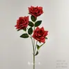 Casamento Estilo Chinês Estilo Vermelho Decoração de Guia de Estrada Arranjo de Flores Artificiais Flor de Teto Cerimônia de Noivado Arranjo de Banquete Arte com Flores Artificiais de Casamento