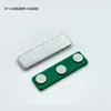 Fivela Magnética de Marca Industrial Neodímio Ferro Boro N35 Magnética Forte 45*13mm Crachá Magnético Fivela Magnética Três Ímãs Fortes