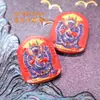 Acessórios Pintados com Cinábrio de Alto Teor Atacado Genuíno Marca Fidelity Dragão e Fênix Guardiões de Alta Pureza Joias DIY