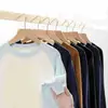 Camiseta de Manga Larga Redonda con Hilo Raglán Pesado de 250g Personalizada para Mujer Ropa de Trabajo Holgada Camisa Cultural Top