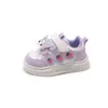 Zapatillas de lona para niñas My Melody, colección de primavera, zapatos blancos, nuevo estilo de primavera 2025, zapatillas deportivas casuales de suela blanda para niños