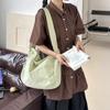 Nuevo Nicho Estilo Coreano Bolso de Hombro Fabricante Venta al por Mayor Bolso Tote Casual Gran Capacidad Bolso Cruzado Bolso de Nylon para Estudiante