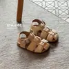 Nuevas Sandalias Cerradas de Verano 2026 para Niños, Moda y Diseño Sencillo Calado, Zapatos de Playa para Niños y Niñas, Sandalias de Pan para Bebé