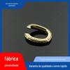 Latão retro quadrado anel aberto latão retangular anel aberto pano pulseira acessórios acessórios de vestuário cadeia