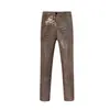 Moda de primavera nueva pantalones casuales brillantes para hombre suministro mayorista de Amazon pantalones de traje con lentejuelas para hombre ZT-YK06