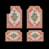 Tapetes de Chão Temu Carro Retrô Transfronteiriços, Conjunto de Quatro Peças de Tapetes Resistentes a Manchas, Tapetes Antiderrapantes, Fácil de Limpar Atacado