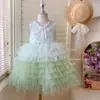 Vestido Chaleco para Niñas, Vestido de Verano 2026 Estilo Nuevo, Elegante Vestido de Princesa Infantil, Vestido de Malla de Verano para Bebés Niñas