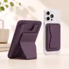 Soporte magnético para teléfono Magsafe con tarjetero, en stock para venta al por mayor, con soporte horizontal y vertical, compatible con dispositivos Apple y Android