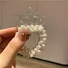 Acessórios de Cabelo Estilo Coreano, Tiaras Coroa, Elásticos de Cabelo para Meninas, Tiaras de Princesa, Tiaras para Coque, Tiaras de Pérola para Meninas