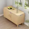 Gabinete de Madera Maciza para Ventana Saliente Gabinete de Almacenamiento Gabinete de Almacenamiento para Balcón Gabinete Bajo para Ventana de Dormitorio Se Puede Sentar en el Piso de Tatami Gabinete Largo