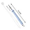 Agulha de Bordado Poke de Crochê Agulha Poke Azul Grande 50#35# Simples Aço Inoxidável abs Ferramenta de Bordado Poke tufting