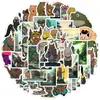 50 Pegatinas de Graffiti de Dibujos Animados y Anime para Cuaderno, Patineta, Taza de Agua, Maleta, Pegatinas de Decoración con Graffiti, Venta al por Mayor