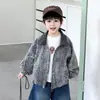 Chaqueta de Otoño para Niños 2026 Nueva Elegante y de Moda Abrigo de Primavera y Otoño para Bebé Chaqueta Moderna con Estampado de Leopardo para Niños Pequeños