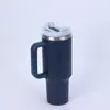 Amazon Mango Coche Taza de Café Gran Capacidad Popote Acero Inoxidable 304 Termo Vaso de Doble Pared Conservación Frío Taza de Hielo