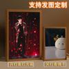 Jackson Yi Espejo Periférico Iluminación Pintura Espejo de Maquillaje Marco de Fotos Luminoso Pintura Decoración de Ceremonia Adornos Pintura de Luz Nocturna