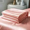 2026 Novo Modelo Lençol de Seda Gelada Lavável Peça Única para Dormitório Estudantil, Conjunto de Roupa de Cama com Sensação Fresca de Verão com Fronha, Conjunto de Três Peças Individual/Casal