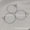 Aros para Colgante de Pendiente Redondo Accesorios para Pendientes DIY Color Dorado Real de 18 Quilates Conservación del Color Círculo de Cobre Puro Aros para Pendientes Pendientes