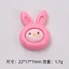 Suave Lindo Redondo Redondo Artículos Pequeños Dibujos Animados Hecho a Mano DIY Pegamento de Crema Funda para Teléfono Accesorios para el Cabello Pinzas para el Cabello Adornos Accesorios de Resina Venta al por Mayor