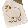 Pulsera de Copo de Nieve de Circonita Simple Estilo Coreano, Pulsera Dulce de Gama Alta, Lujo Ligero, Moda de Gama Alta, Joyería de Mano Versátil para Mujer