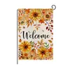 Festival de la Cosecha Nueva Transfronterizo de Amazon Bandera de Jardín Estampado de Calabaza de Otoño Letra Decoración de Jardín Bandera Pequeña Decoración