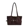 Bolsa Grande Estampa de Leopardo Feminina 2026 Nova Outono/Inverno Nicho Toque de Luxo Bolsa de Ombro Única Bolsa Tote para Trabalho e Dia a Dia Tendência