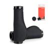 Bicicleta Cowhide Handle Cover Mountain Bike Retro Lock Handle Cover Non-Slip Pu Couro Mão costurado Bicicleta Non-Slip Cover