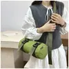 Bolso Cruzado Deportivo de Nailon para Hombre 2026 Nueva Moda Bolso de Fitness para Mujer Casual Color Sólido Bolso de Hombro para Viajes