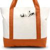 Fábrica direta cross-border Amazon home shopping ao ar livre lona portátil bolsa de ombro grande capacidade mochila logotipo