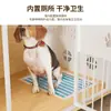 Atacado do Fabricante Gaiolas de Madeira Maciça para Animais de Estimação Cachorros, Casinhas para Cachorros Pequenos e Médios com Banheiro, Casinha de Cachorro para Interior para Teddy e Border Collie, Transfronteiriço