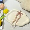Pinza para el cabello de flor de cinco pétalos de ácido acético nuevo estilo coreano, elegante de alta calidad para niña, pinza para el cabello de disco para la parte posterior de la cabeza