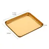 Plato Rectangular de Acero Inoxidable Plato Comercial para Cocinar al Vapor Bandeja para Comida de Barbacoa Plato Doméstico para Rollos de Arroz Plato para Escurrir Aceite de Fritura Plato de Control de Aceite