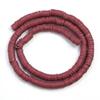 Amazon Color Caliente Hoja de Cerámica Suave Espaciador 6mm Cuentas En Caja Material DIY Cuentas Pulsera Accesorios de Joyería