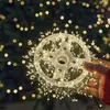 Decoraciones Navideñas Luces de Fuegos Artificiales de Alambre de Cobre Luces de Estrella Colgantes para Diseño de Escena Accesorios para Fotos Set de Decoración de Ambiente