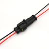 1.5 Série 1P-6P Conector de Carro à Prova d'Água Acessórios para Modificação de Linha Plugue de Luz Ambiente Suporte com Fio
