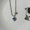 Collar creativo nuevo de astronauta luminoso cielo estrellado para mujer, cadena de clavícula fluorescente para mujer, joyería de verano para combinar con todo