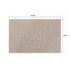 Mantel individual de lujo simple y elegante para mesa de comedor, impermeable, a prueba de aceite, resistente al calor, lavable, posavasos de PVC para hotel