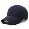 Gorra de Béisbol Bordada con Etiqueta Tejida de Ala Curva Transfronteriza, Parte Superior Suave Personalizada, Corona Profunda, Circunferencia de Cabeza Grande, Malla Láser, Secado Rápido, Gorra de Golf