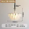 Candelabro Vintage Estilo Francés para Sala de Estar, Lámpara de Cristal de Vidrio Retro Americana de Alta Gama para Dormitorio, Iluminación Artística de Lujo Ligero para Comedor