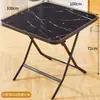 Mesa de comedor plegable para uso doméstico, mesa cuadrada pequeña simple, mesa plegable, mesa redonda para exteriores, mesa de comedor para casa de alquiler, mesa de puesto, mesa de balcón