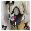 Bolso tipo cubo de gran capacidad 2026, un bolso de hombro elegante y versátil para mujer, perfecto para ir al trabajo y el uso diario