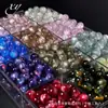 Ojo de Gato Meteoro Sueño Cielo Estrellado Espíritu de Hielo Doble Color Resina Cuentas Pulsera Hecha a Mano DIY Accesorios para Collar