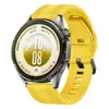 Adequado para pulseira de relógio Huawei GT7 46mm, silicone de cor sólida com padrão de favo de mel dupla face, pulseira de relógio Huawei watch5 Pro