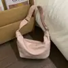 Bolso Grande de Mujer Otoño/Invierno 2025 Nuevo Diseño Vintage Bolso de Hombro Cruzado Plegado Bolso Dumpling para Viajes