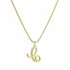Nuevo Cadena de Serpiente de Aleación Creativa Simple con Incrustaciones de Diamante Cadena para Clavícula Dorada para Mujer