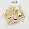 Accesorios para Joyería DIY Cordón de Cuero Collar Clips de Múltiples Tamaños Broche de Lengüeta de Alambre Hebilla Pulsera Materiales para Joyería