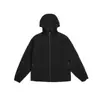 Chaqueta Ligera Dupont Tres Pruebas para Deportes de Montaña al Aire Libre para Hombres y Mujeres, Chaqueta con Capucha Repelente al Agua de Tres Puntadas para Ciclismo