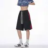 Moda, holgados, cómodos, sensación fresca, nuevos shorts de verano para hombre, tendencia 2026, shorts versátiles para hombre, con tres rayas