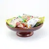 Plato de frutas placa de palo de rosa vietnamita almacenamiento placa de madera maciza plato para semillas de melón dulces plato de frutas de madera plato para taza de té envío gratis