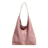 Yaozi 2026 bolso tote casual versátil de moda temprana, bolso de hombro grande de capacidad para el trabajo, retro simple